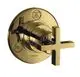 AXOR-HG-AXOR-Citterio-Ab-und-Umstellventil-Trio-Quattro-Unterputz-mit-Kreuzgriff-Polished-Gold-Optic-39925990 gallery number 1